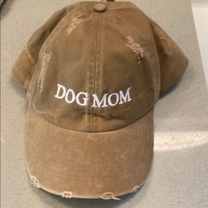 Distressed Dog Mom Hat